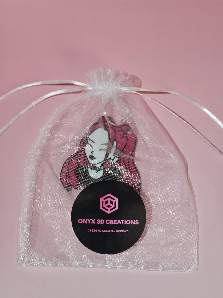 Mira Kawaii Girl Keychains β 3D Printed Collection
