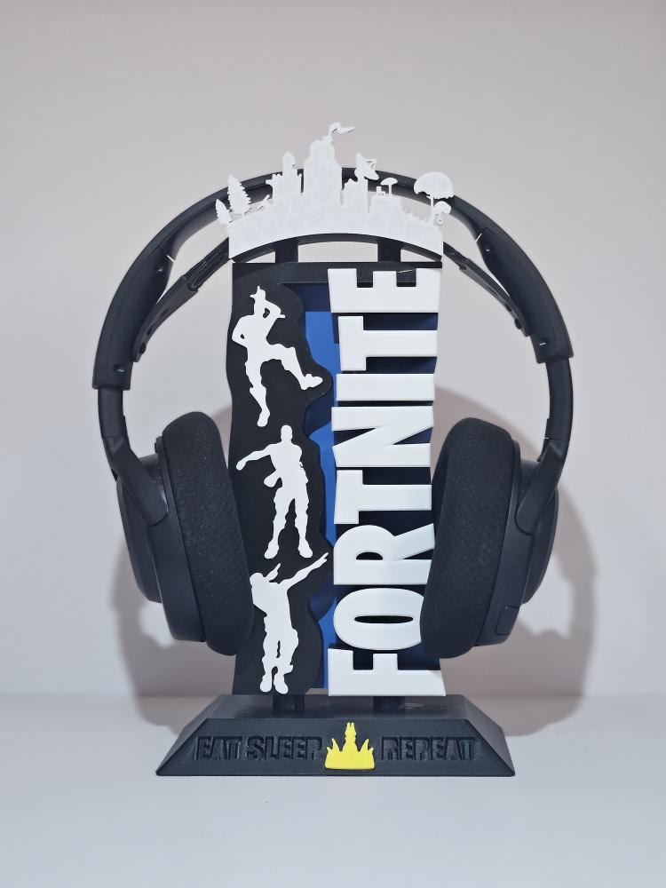 Fortnite Headphone Stand – 3D Printed Gaming Headset Holder