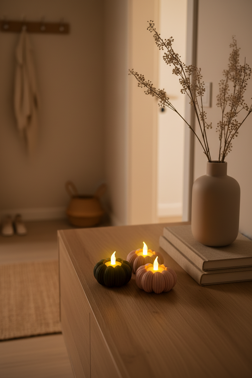Pumpkin Tea Lights