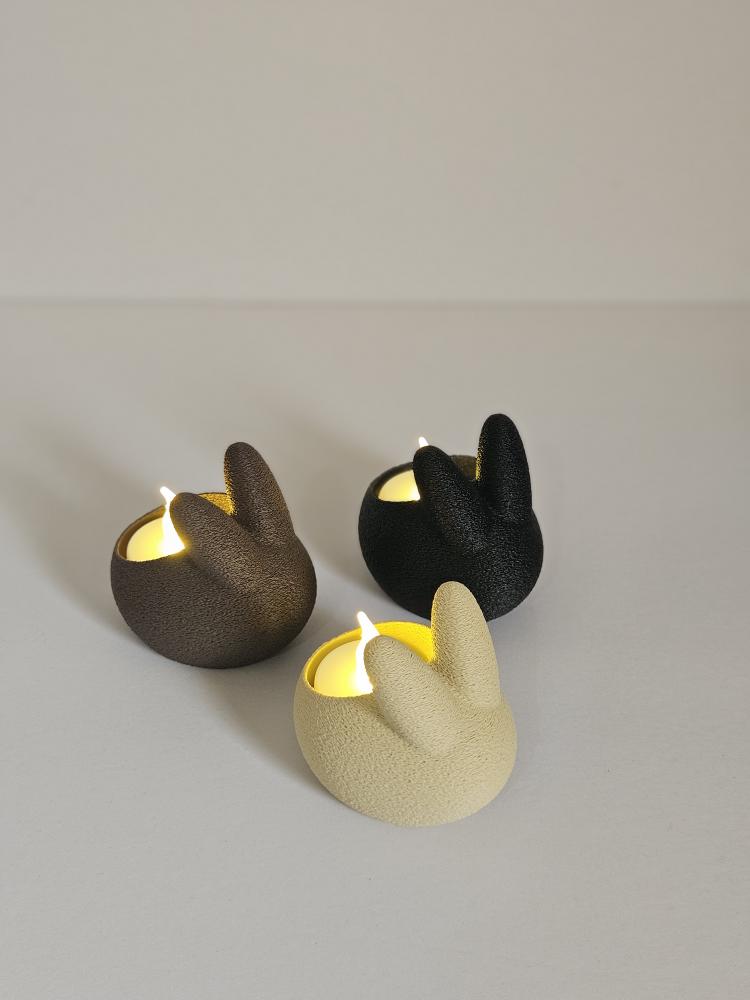 Bunny Glow Mini Candle Holder