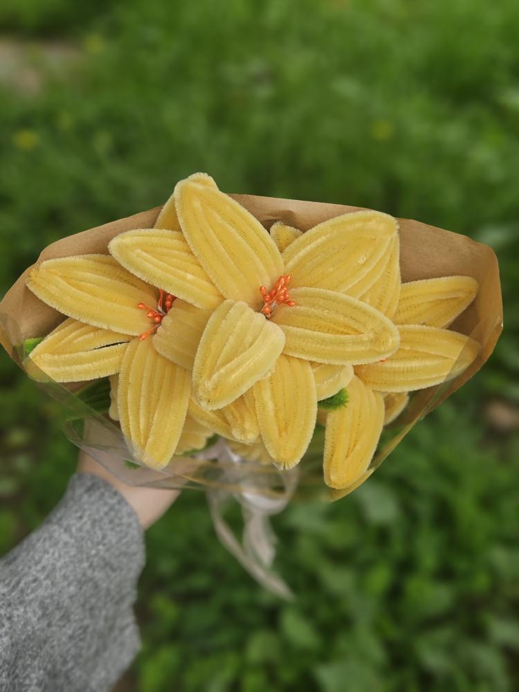 Everlasting Golden Bloom Bouquet
