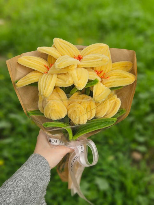 Everlasting Golden Bloom Bouquet