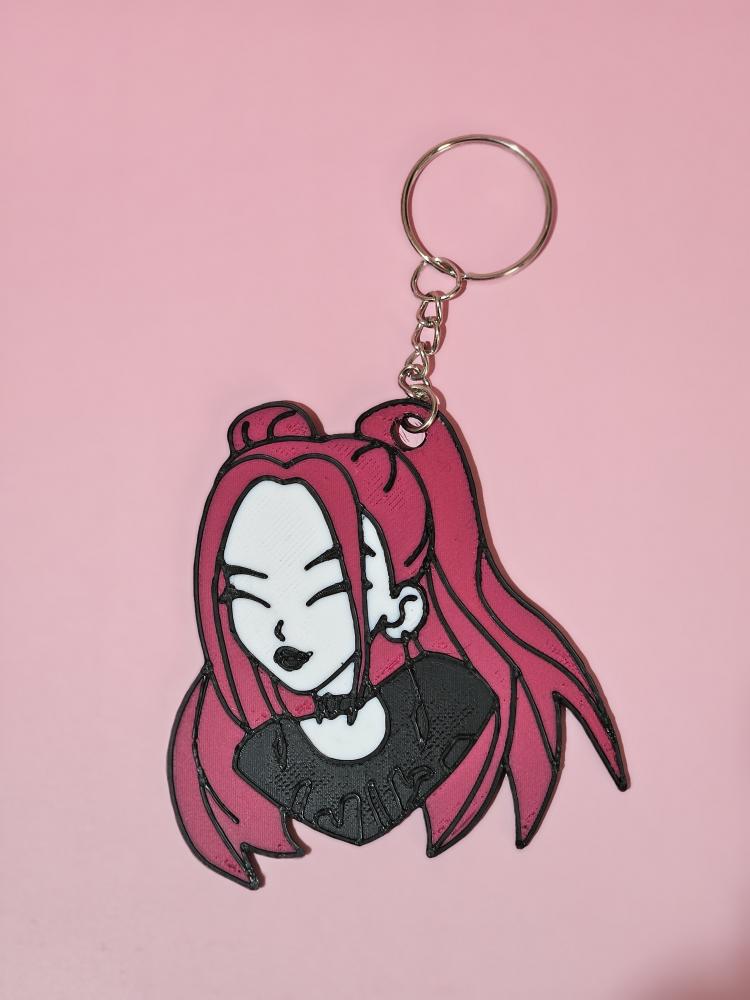 Mira Kawaii Girl Keychains – 3D Printed Collection