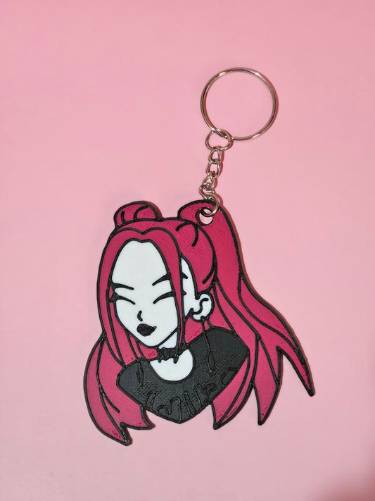 Mira Kawaii Girl Keychains – 3D Printed Collection