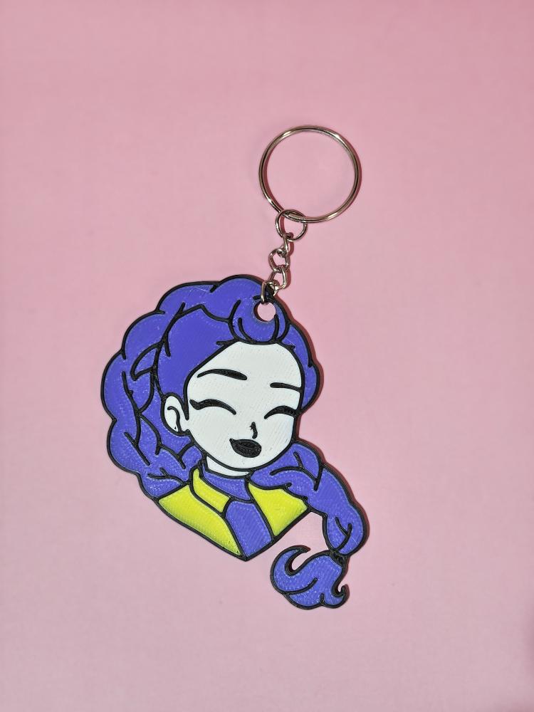 Rumi Kawaii Girl Keychains – 3D Printed Collection