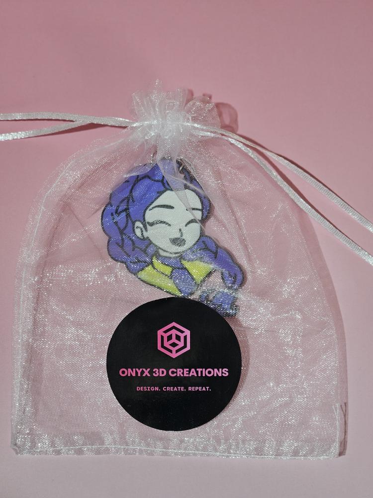 Rumi Kawaii Girl Keychains – 3D Printed Collection