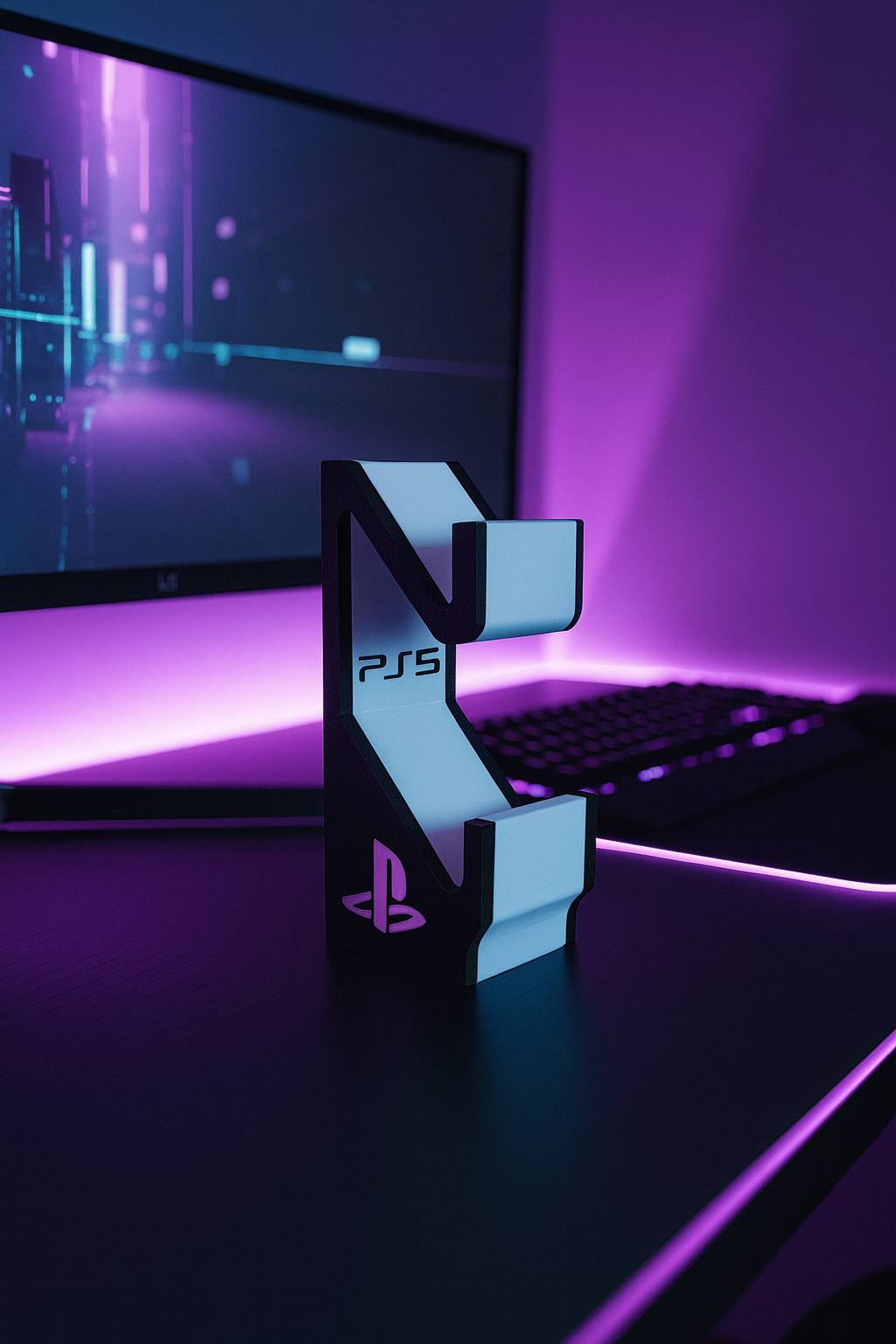 PS5 DualSense Controller Stand – Double Holder