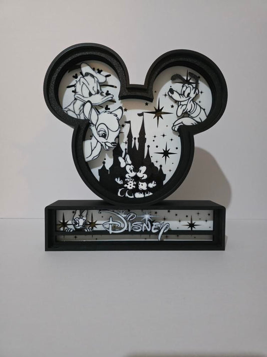 Disney-Inspired 3D Printed LED Lamp