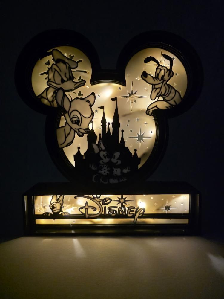 Disney-Inspired 3D Printed LED Lamp