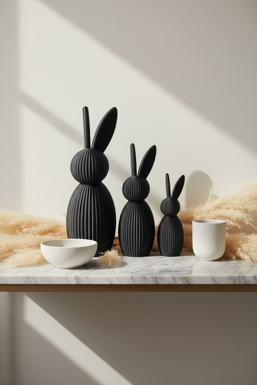 Spring Bunny Family Set