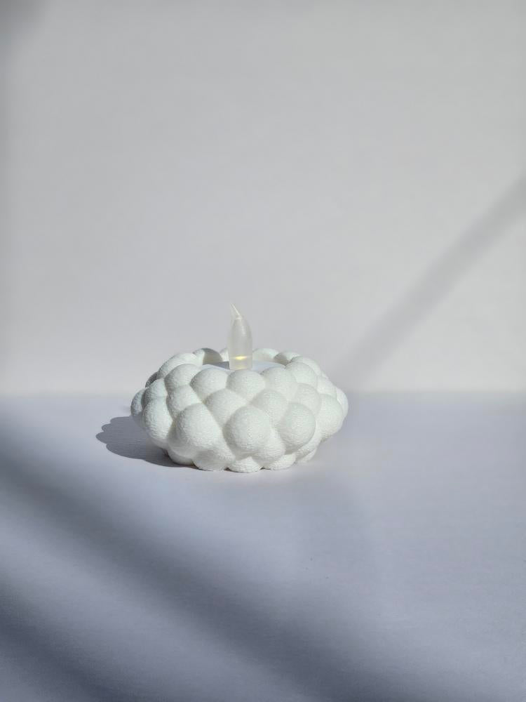 Textured Bubble Candle Holder