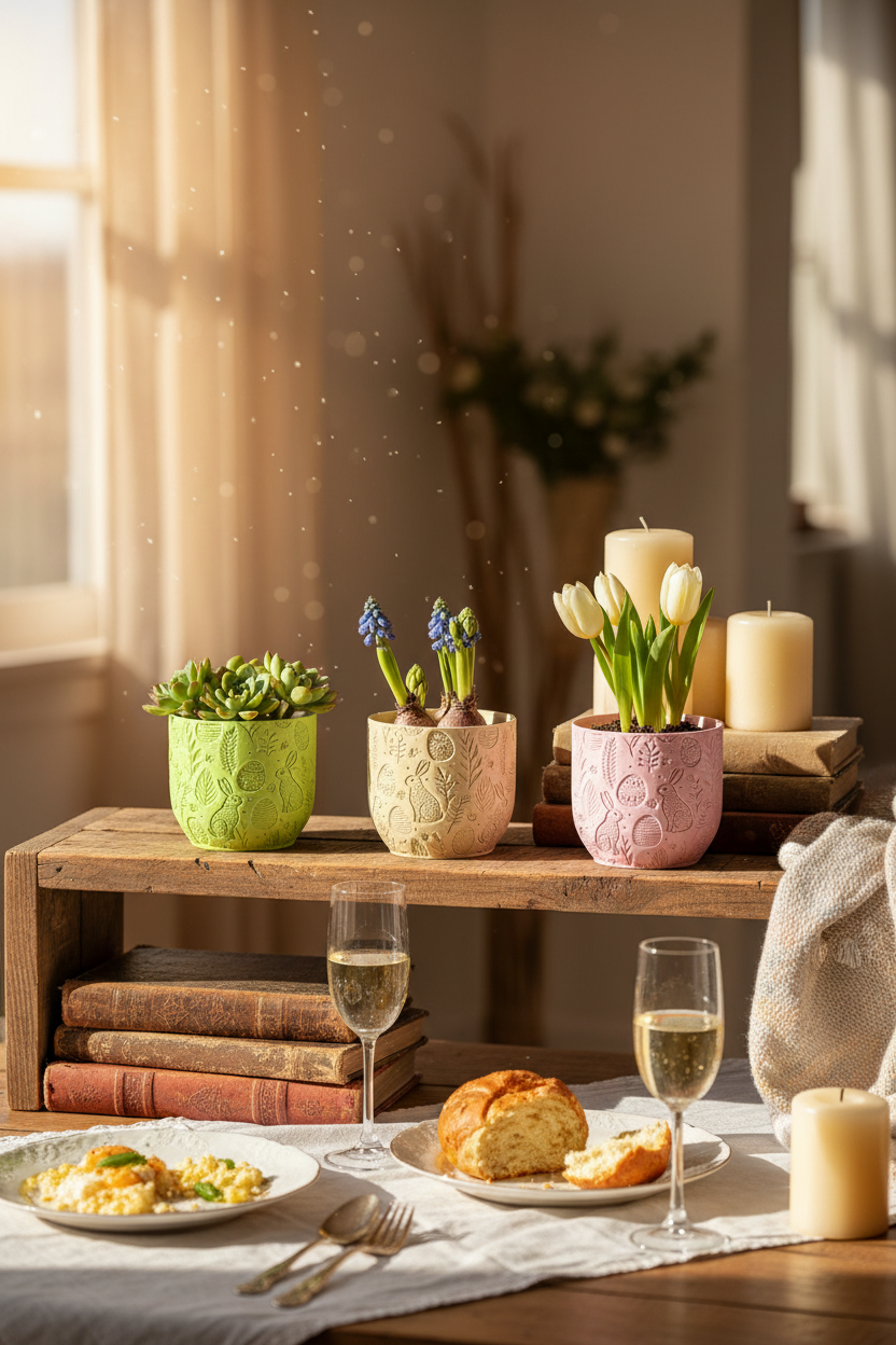Spring Bunny Nest Bowl