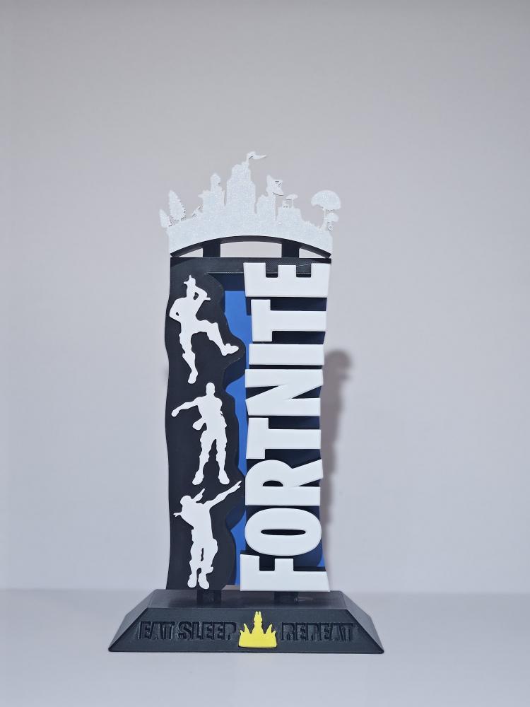 Fortnite Headphone Stand – 3D Printed Gaming Headset Holder