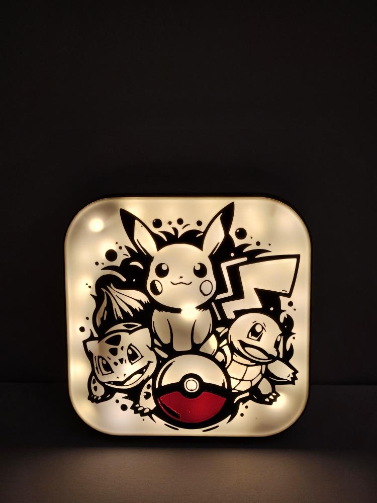 Battery-Powered Pokémon Night Light