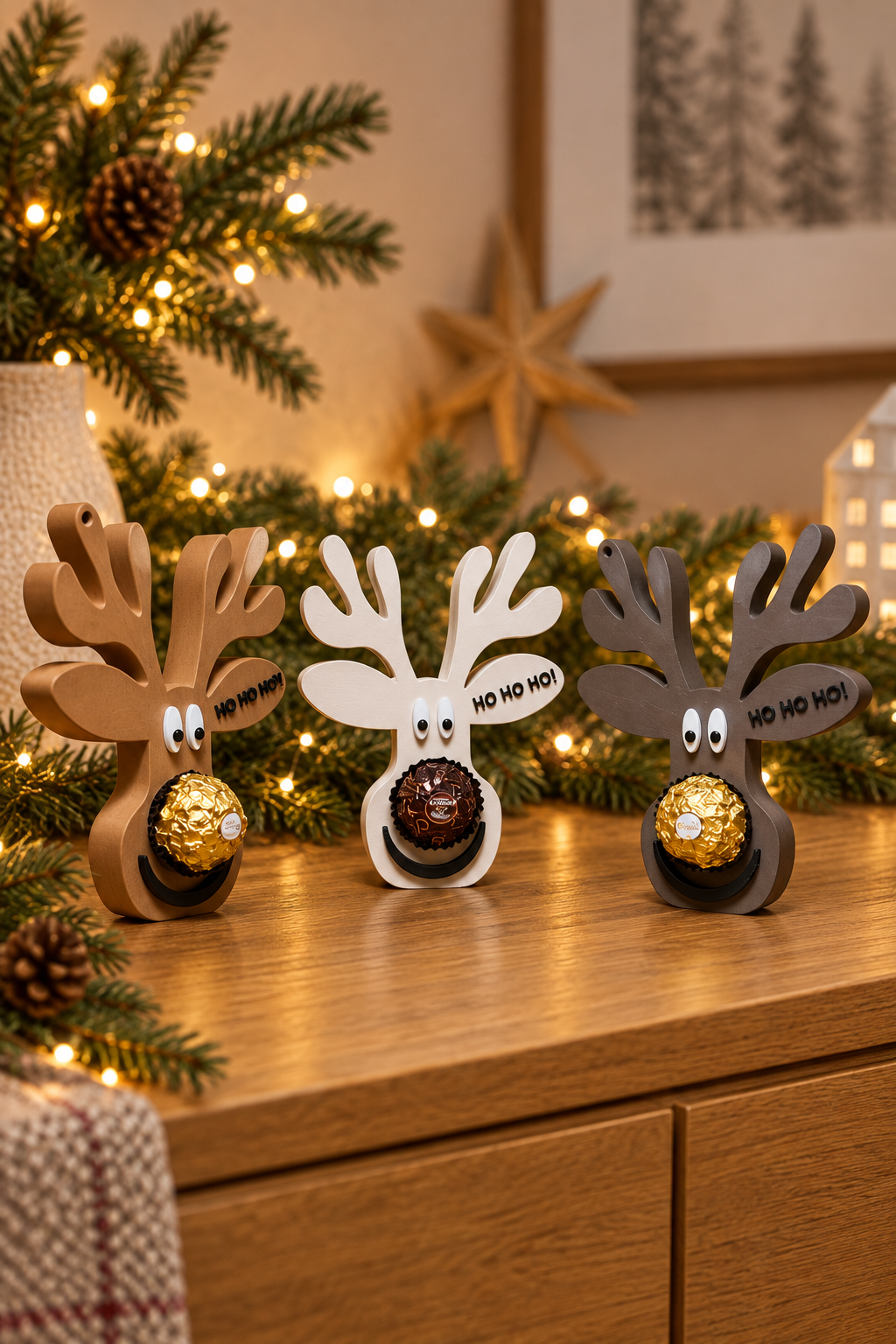 Reindeer Treat Holder