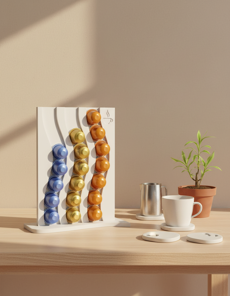 Wave Coffee Capsule Holder