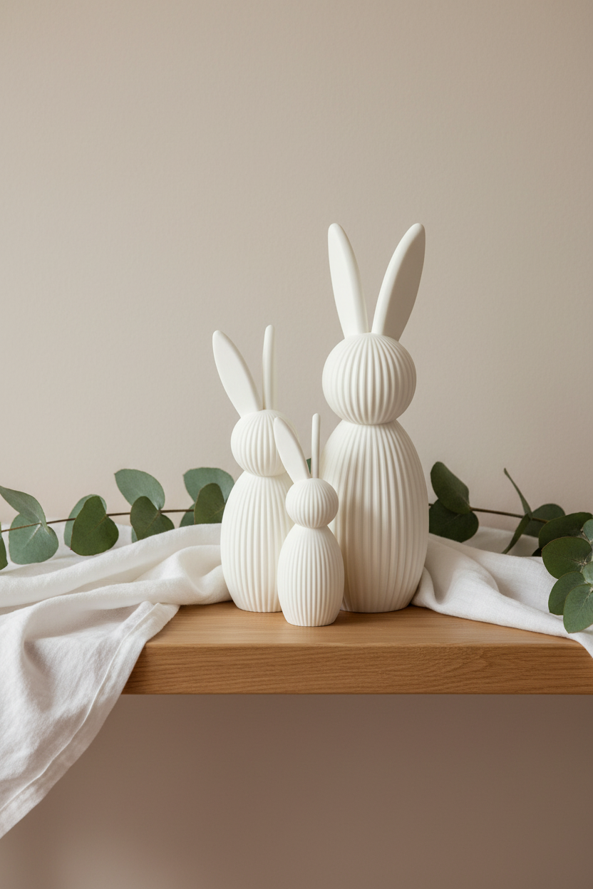 Spring Bunny Family Set